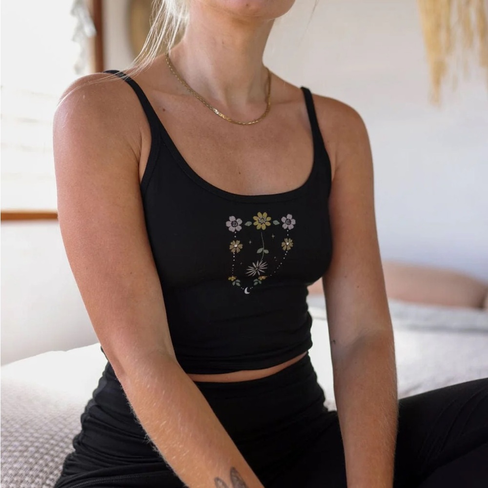 Purusha People New Moon Tank Large